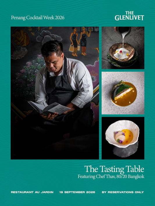 The Tasting Table Featuring Chef Thav of 80/20 Bangkok at Restaurant au Jardin